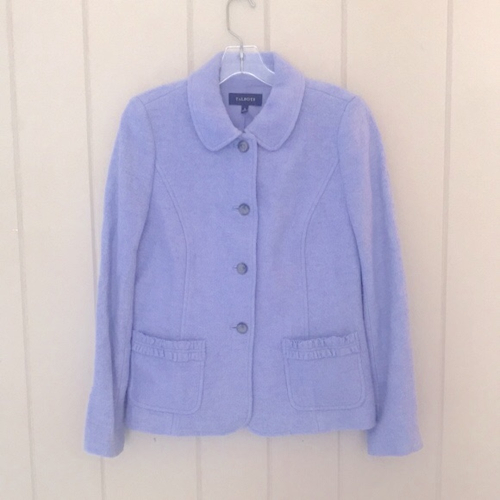 Talbots Light Purple Blazer With Button Detail - image 1